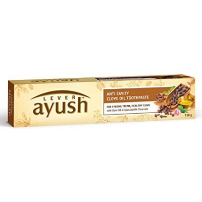 Lever Ayush Anti Cavity Clove Oil Toothpaste 80g
